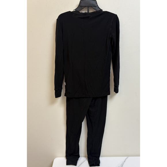 Little Sleepies 4T Pajama Set and Joggers Bundle Black and Gray Bamboo - Picture 3 of 9